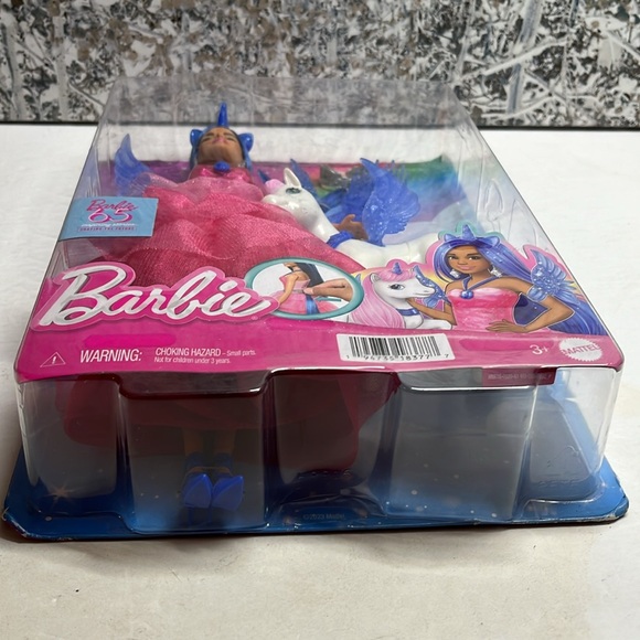 BARBIE UNICORN TOY, 65TH ANNIVERSARY DOLL HRR16 Ages 3+ - Picture 6 of 10